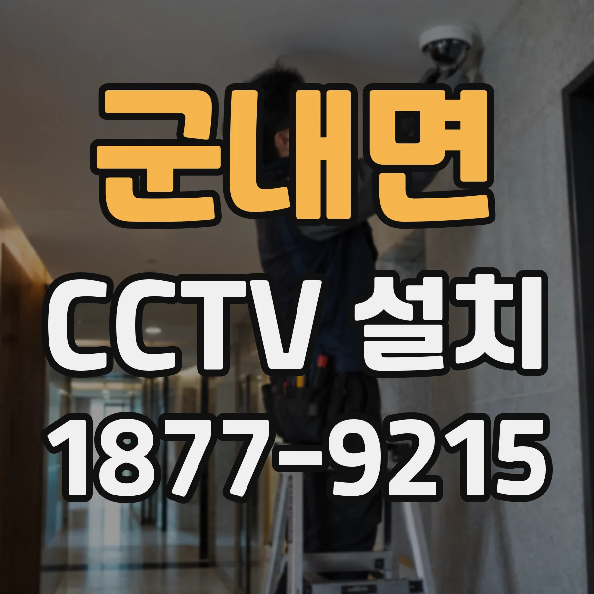 군내면 CCTV 설치