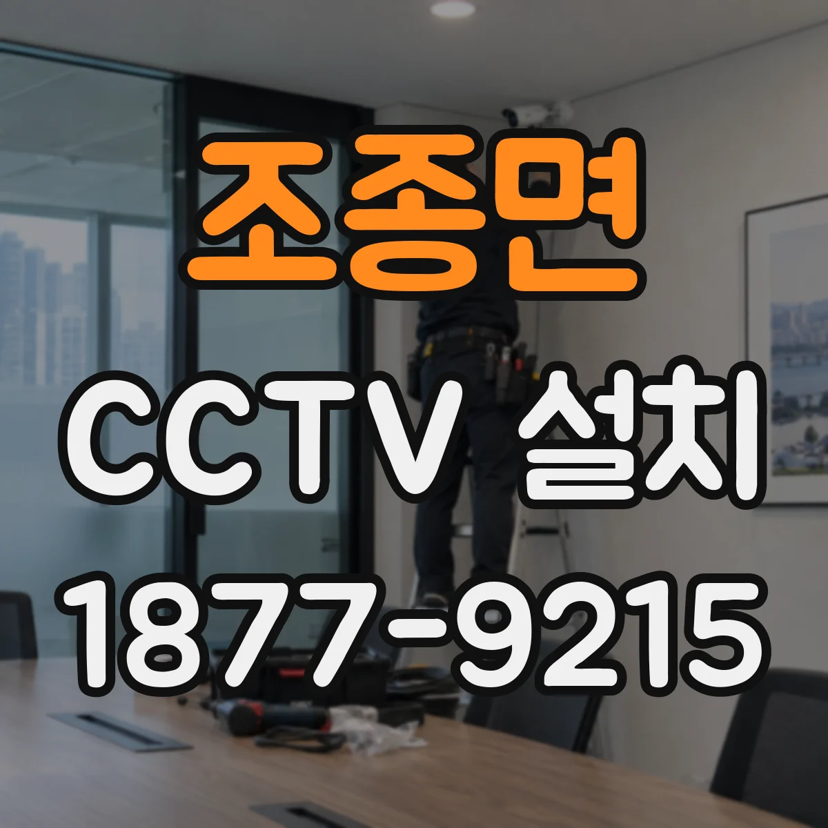 조종면 CCTV 설치