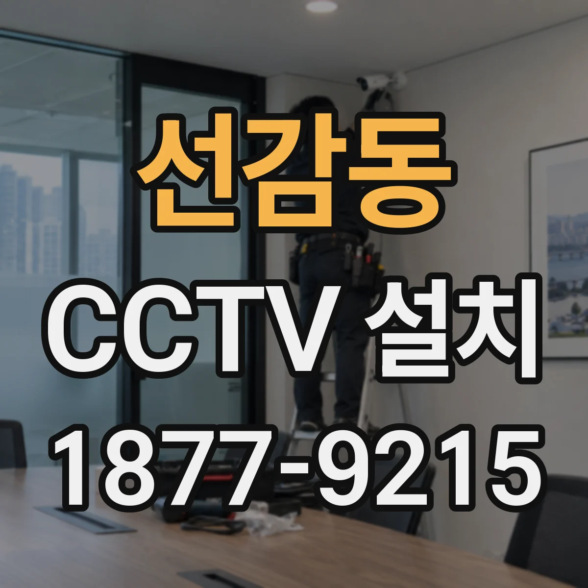 선감동 CCTV 설치