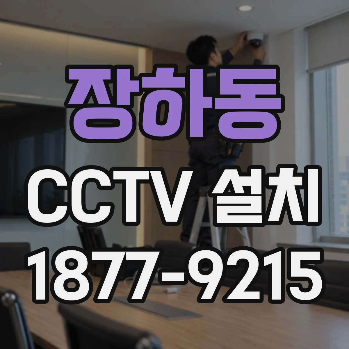 장하동 CCTV 설치