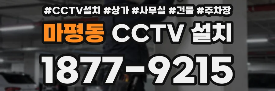 마평동 CCTV 설치