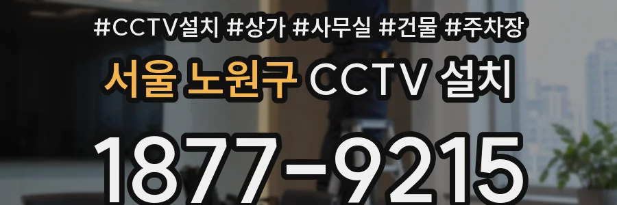 서울 노원구 CCTV 설치