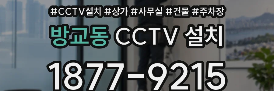 방교동 CCTV 설치
