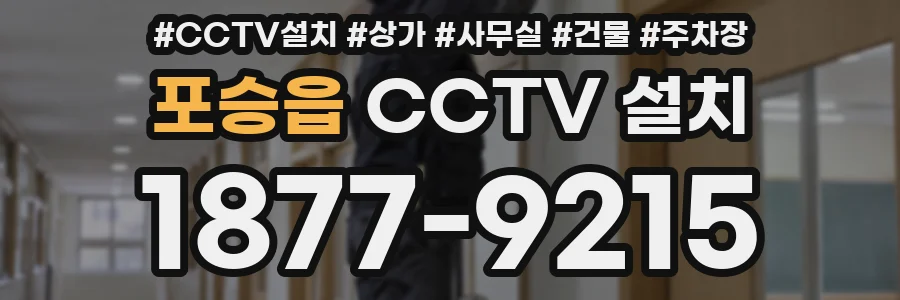 포승읍 CCTV 설치