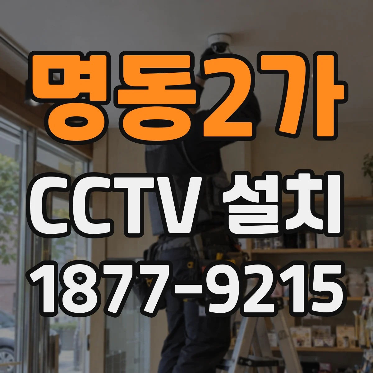 명동2가 CCTV 설치