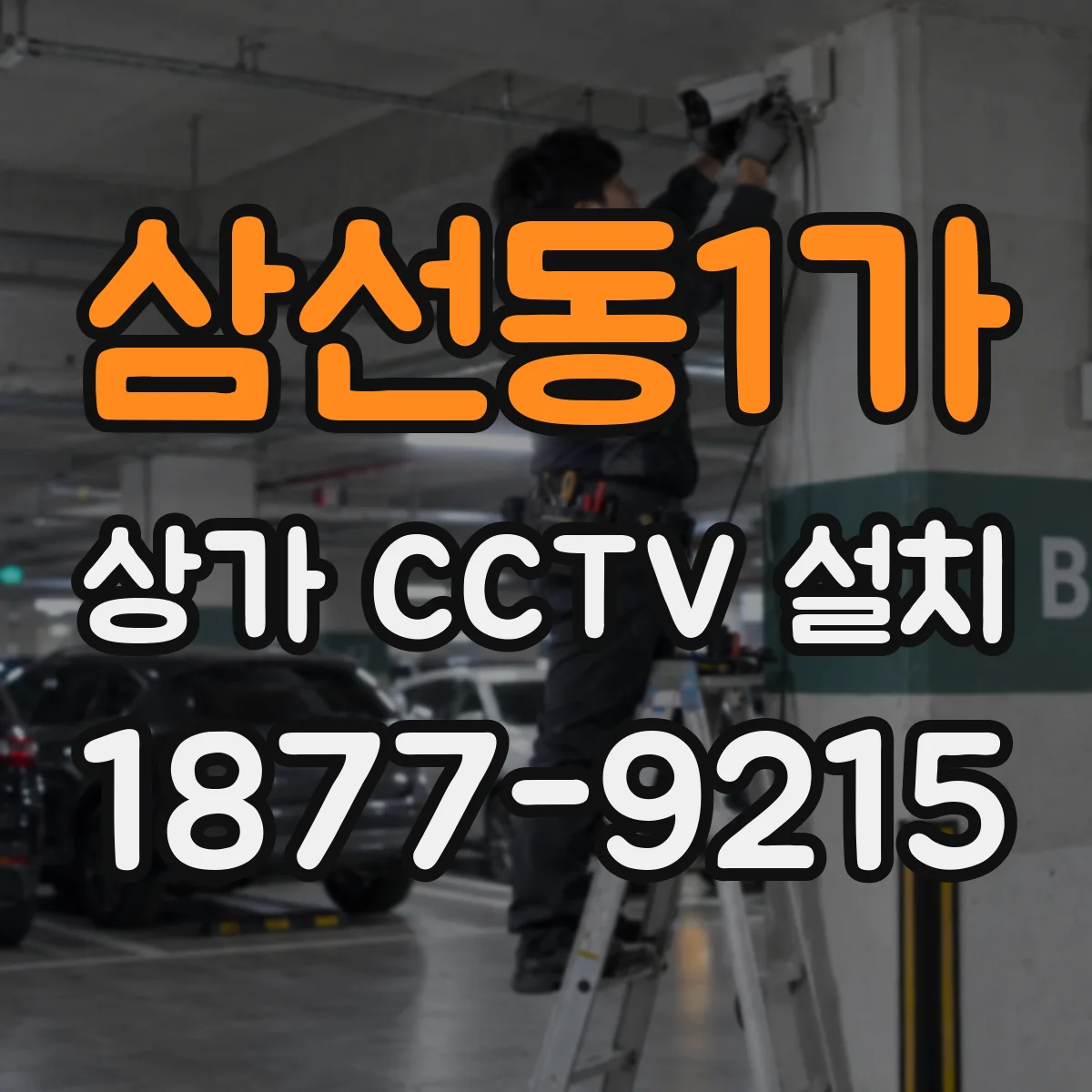 삼선동1가 상가 CCTV 설치