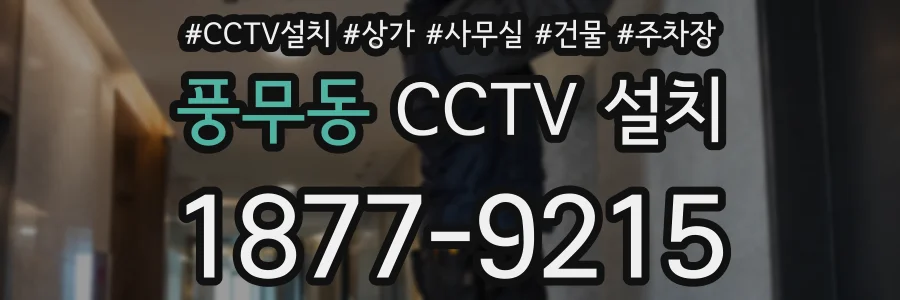 풍무동 CCTV 설치