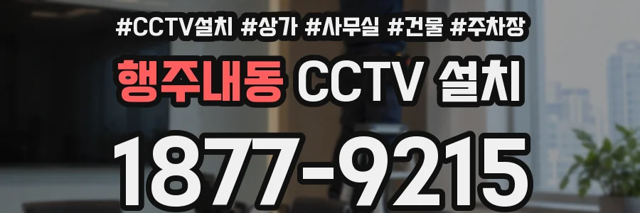 행주내동 CCTV 설치