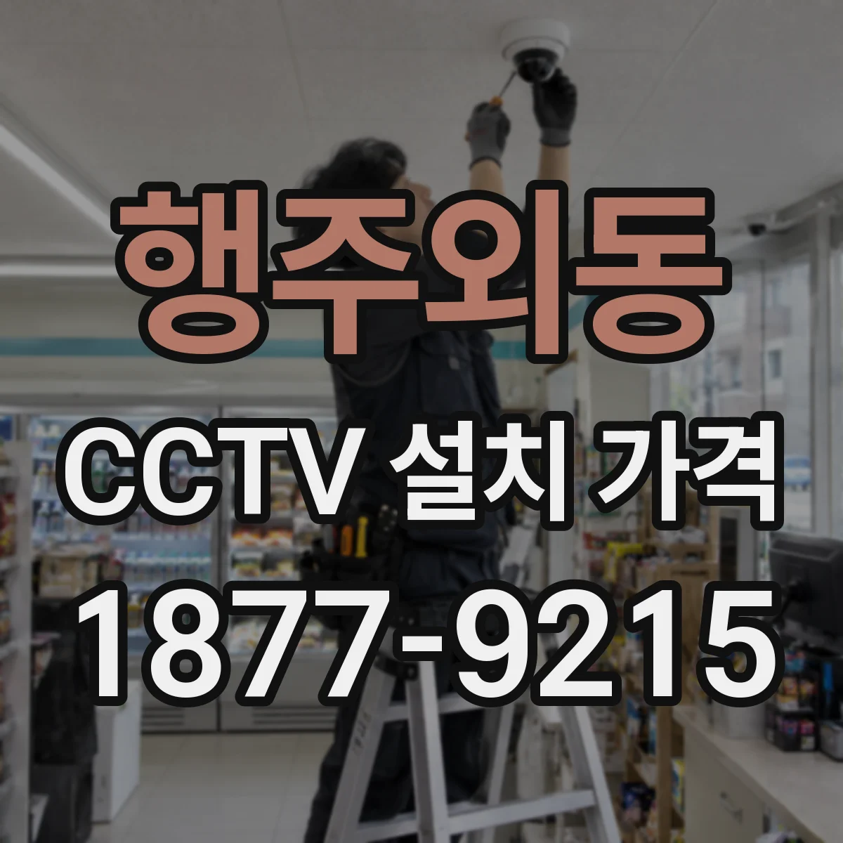 행주외동 CCTV 설치 가격