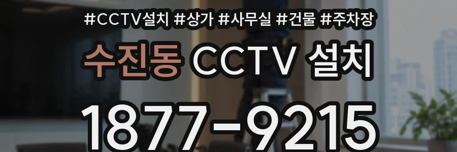 수진동 CCTV 설치