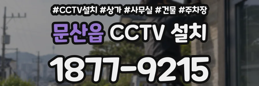 문산읍 CCTV 설치