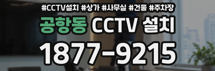 공항동 CCTV 설치