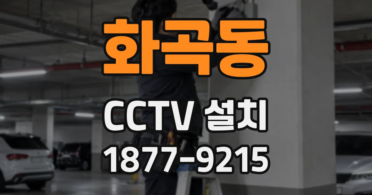 화곡동 CCTV 설치