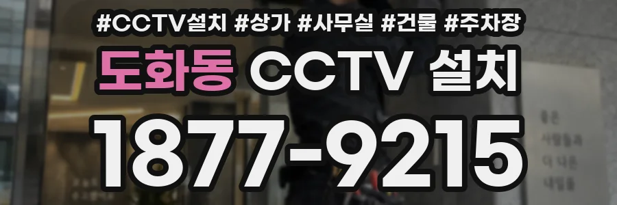 도화동 CCTV 설치