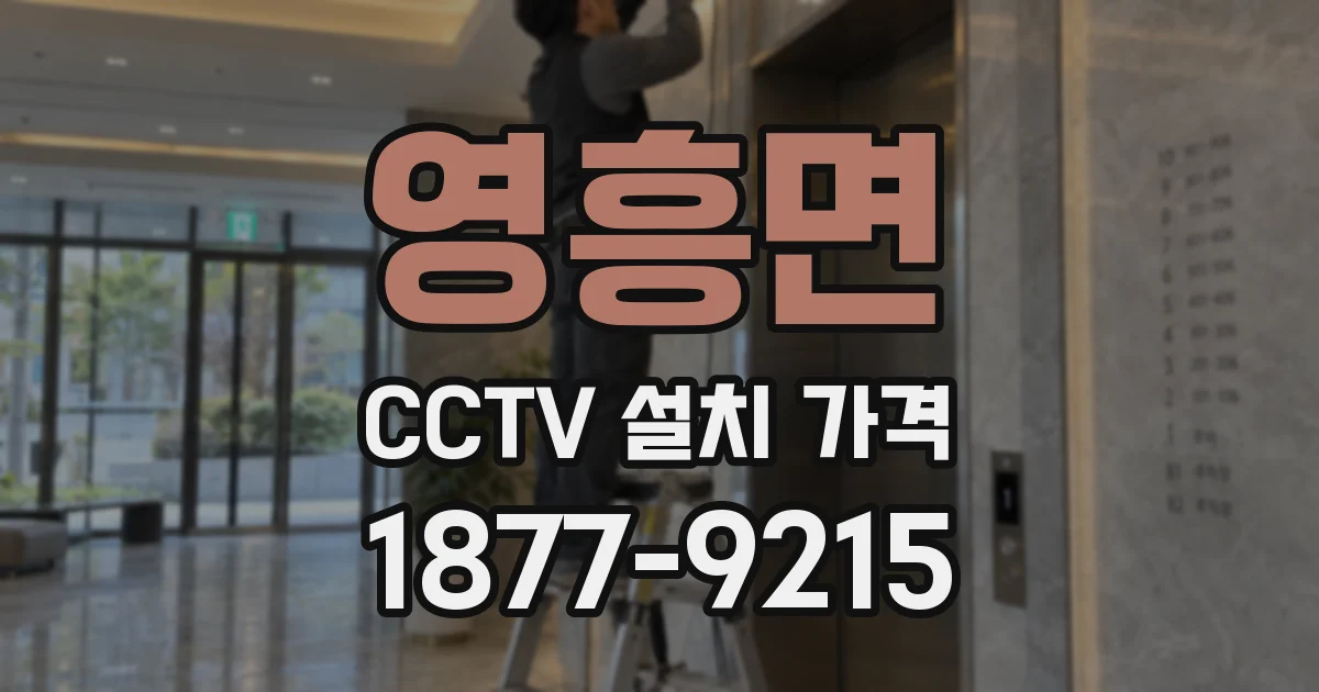 영흥면 CCTV 설치 가격