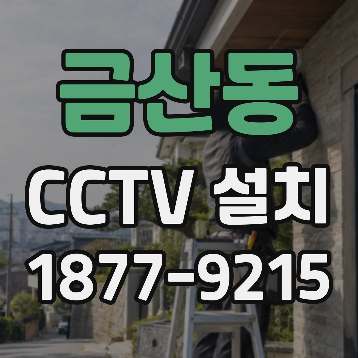 금산동 CCTV 설치