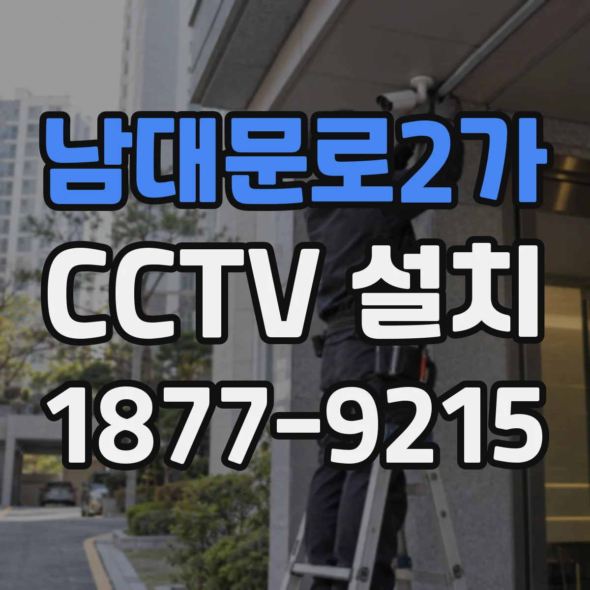 남대문로2가 CCTV 설치