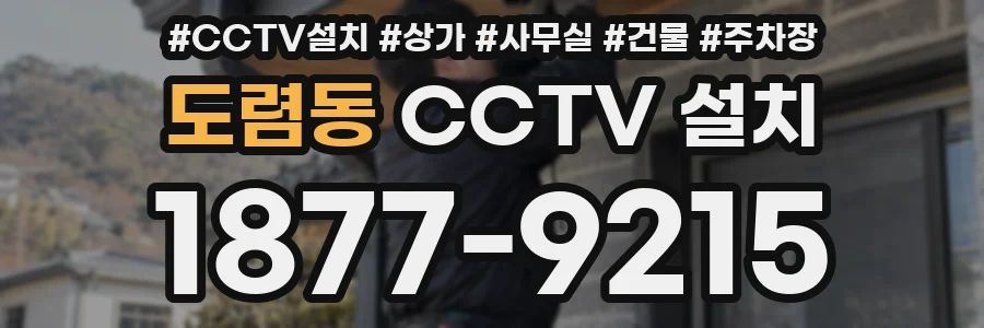 도렴동 CCTV 설치