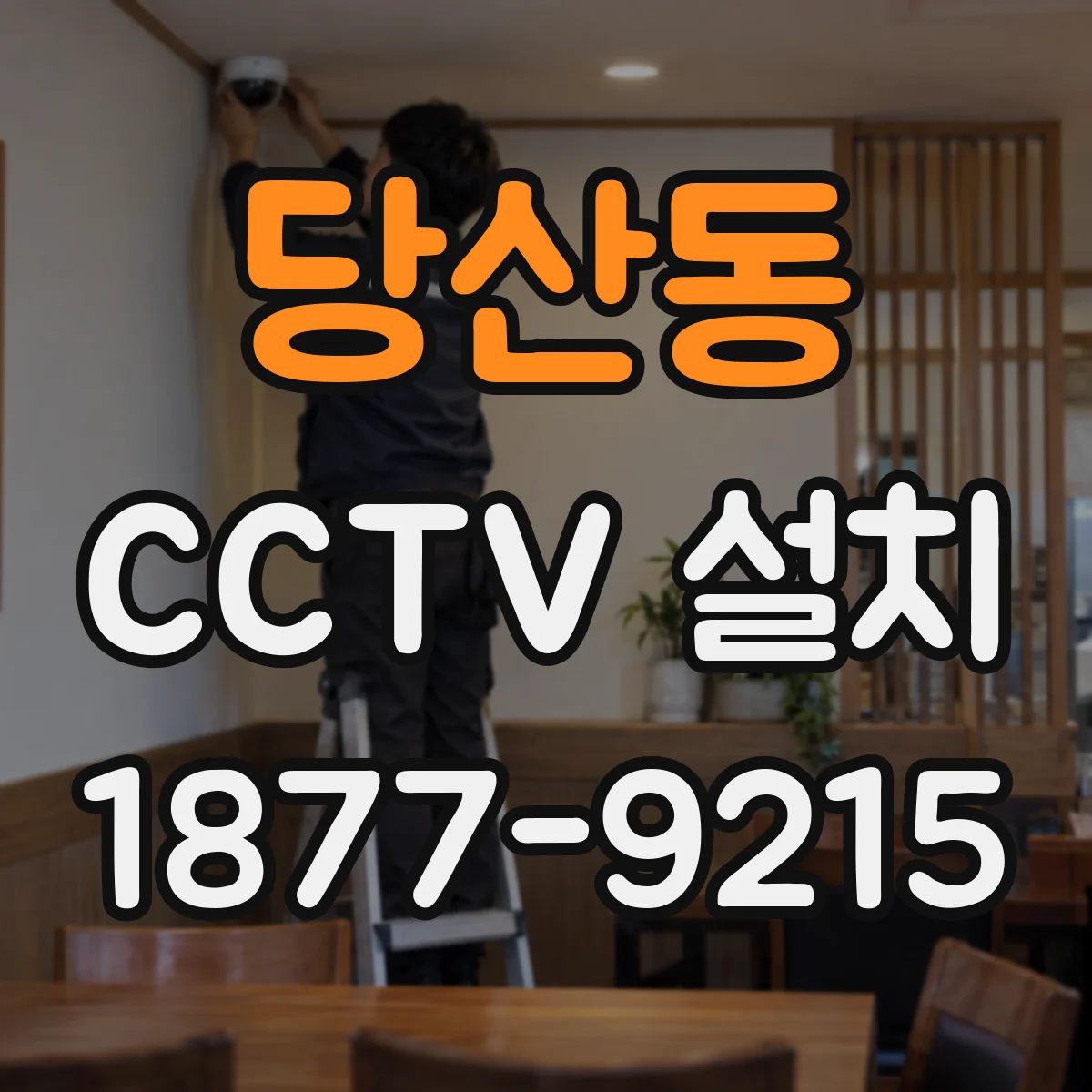 당산동 CCTV 설치