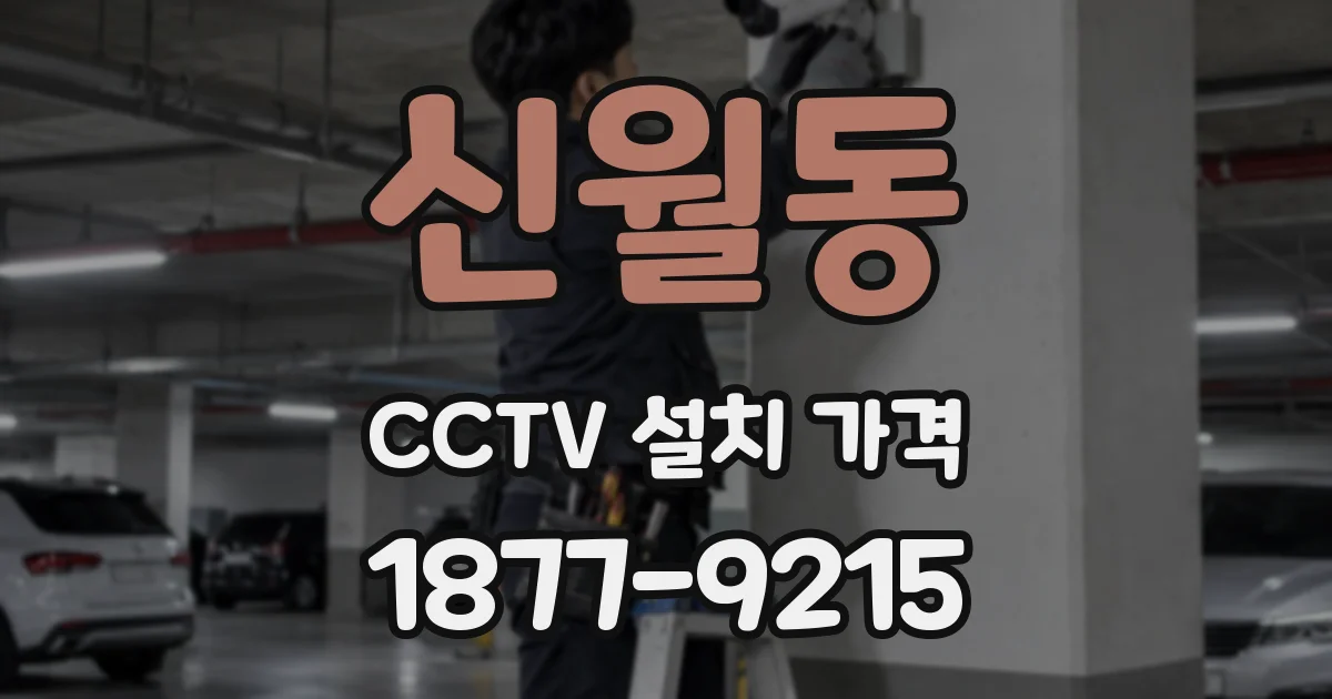 신월동 CCTV 설치 가격