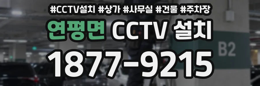 연평면 CCTV 설치