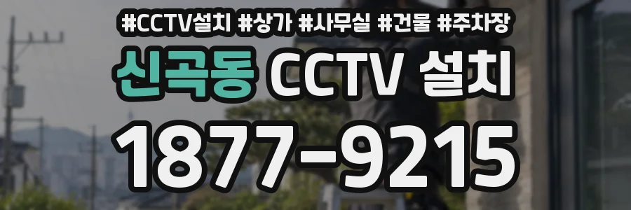 신곡동 CCTV 설치