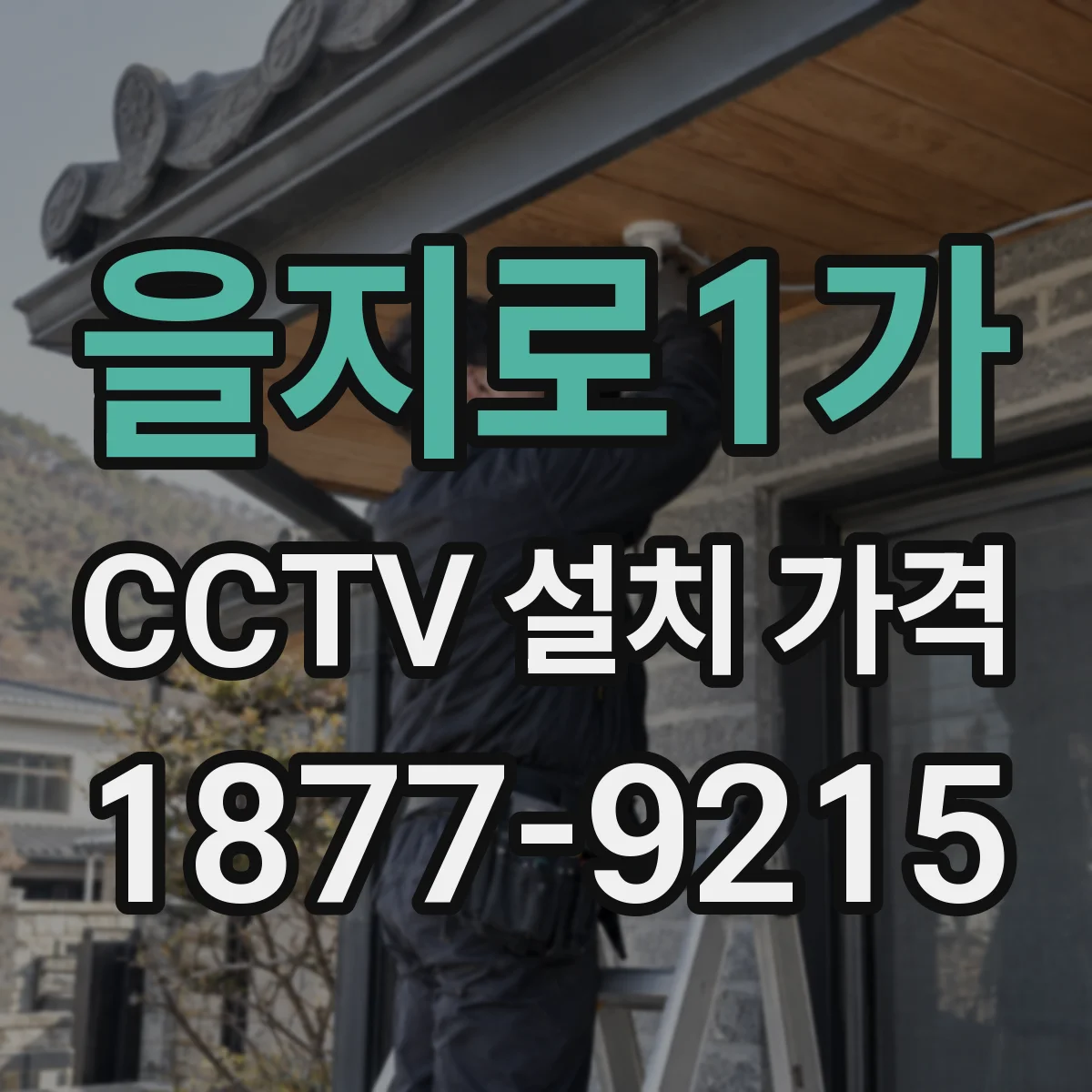 을지로1가 CCTV 설치 가격