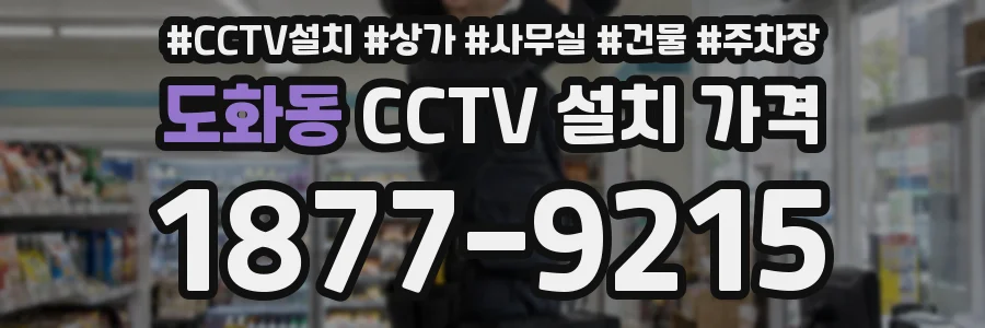 도화동 CCTV 설치 가격
