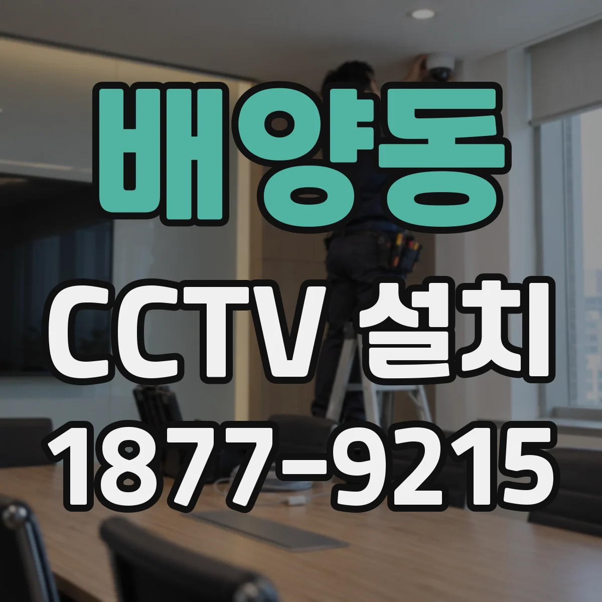 배양동 CCTV 설치