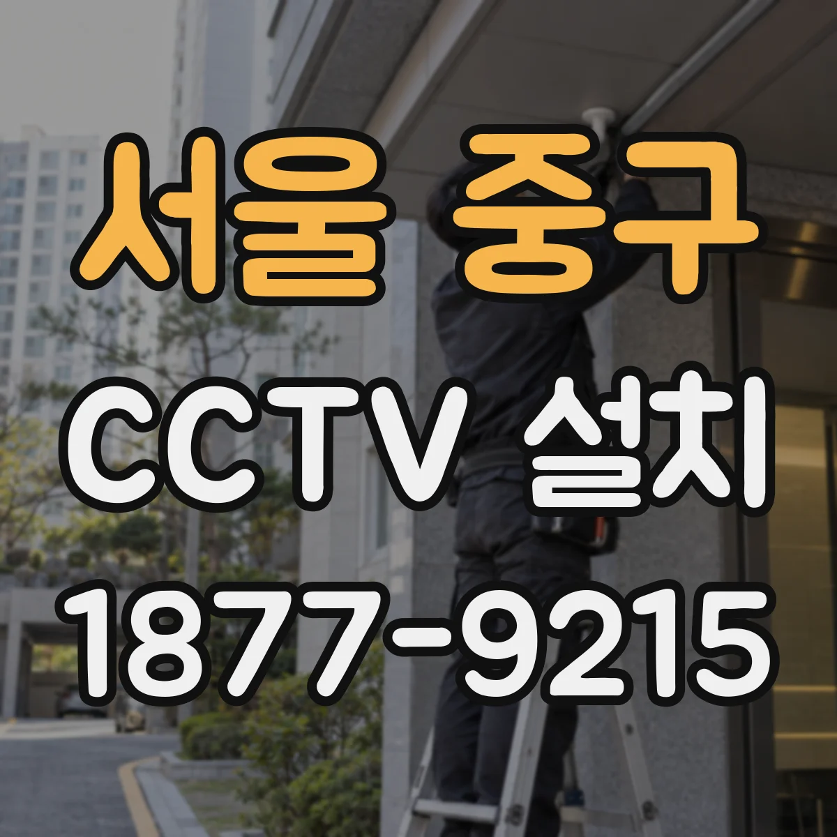 서울 중구 CCTV 설치