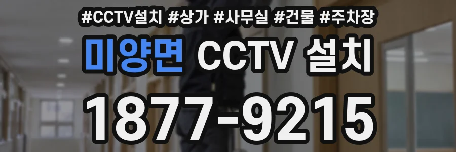 미양면 CCTV 설치