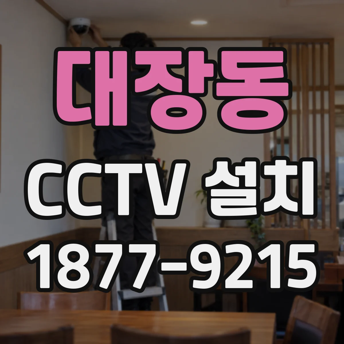 대장동 CCTV 설치