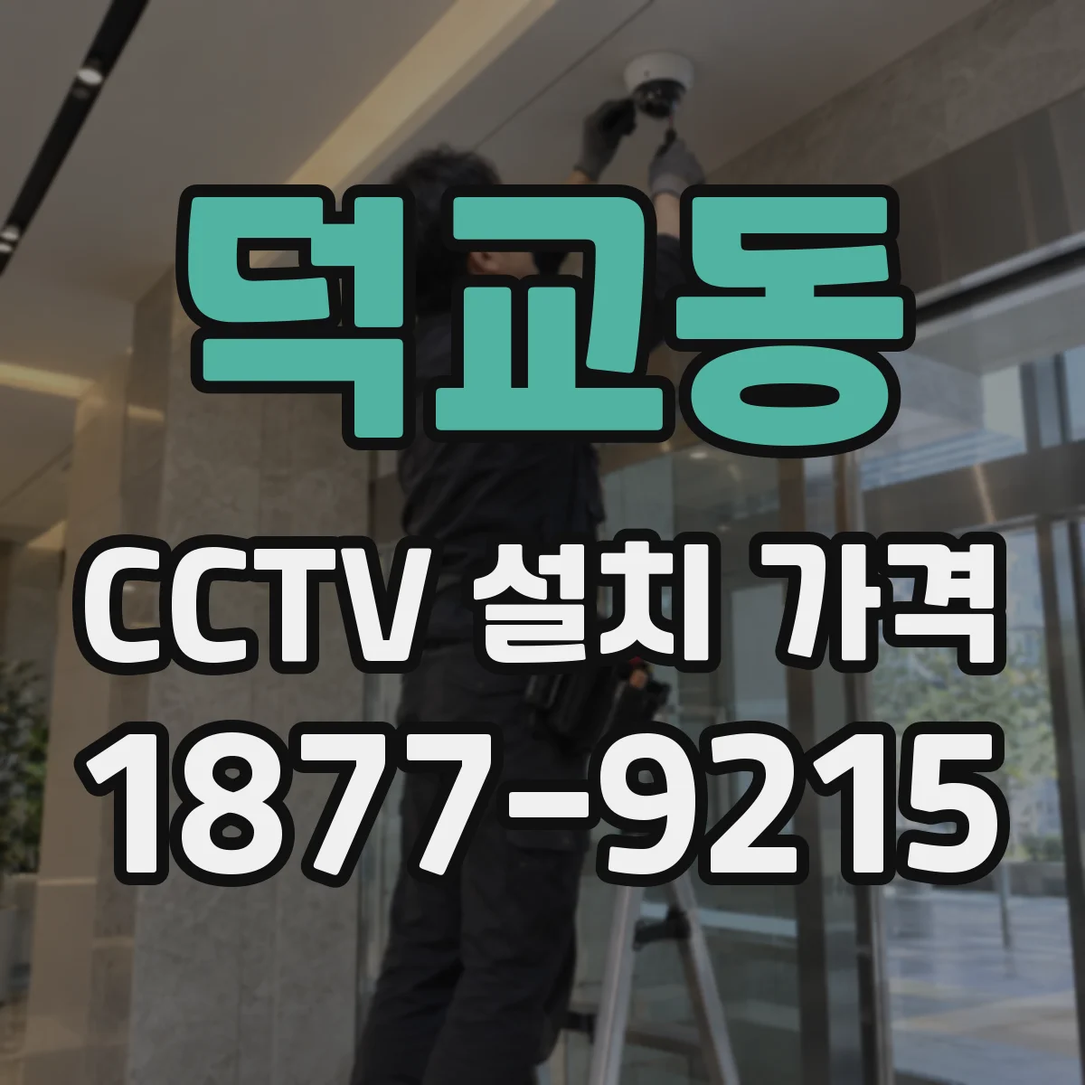 덕교동 CCTV 설치 가격