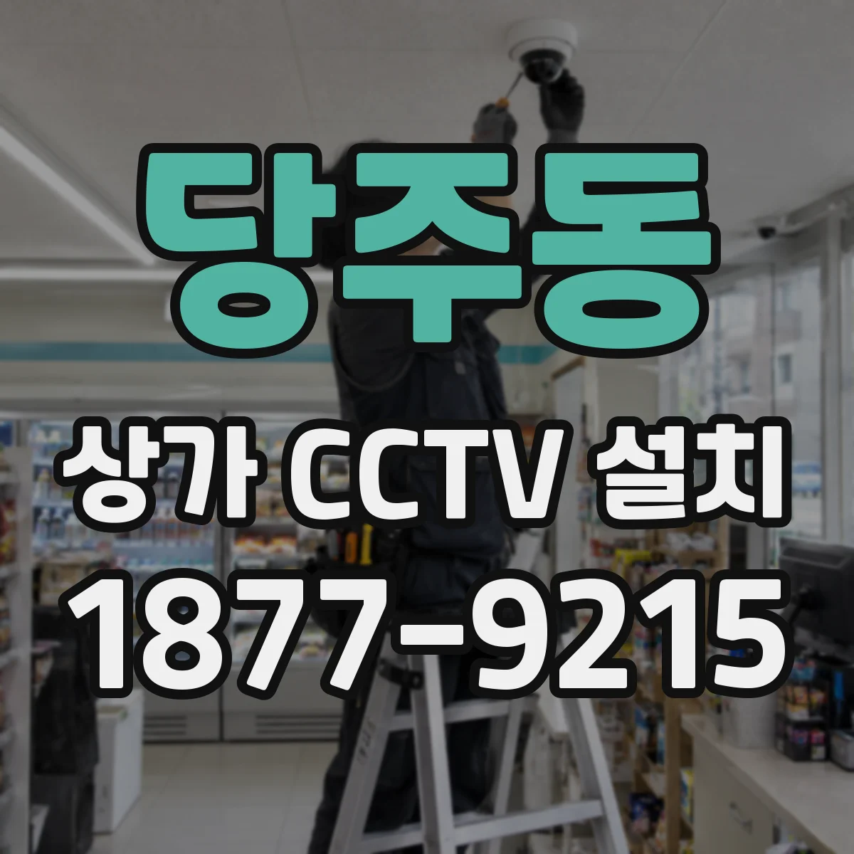 당주동 상가 CCTV 설치