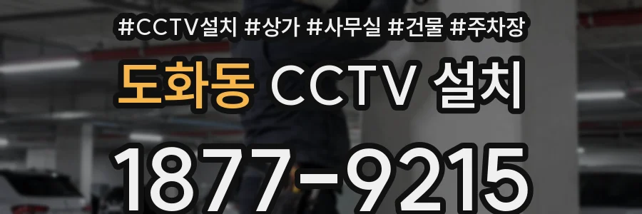 도화동 CCTV 설치