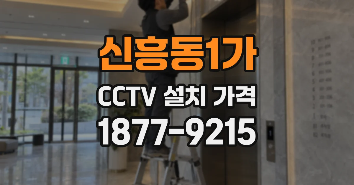 신흥동1가 CCTV 설치 가격