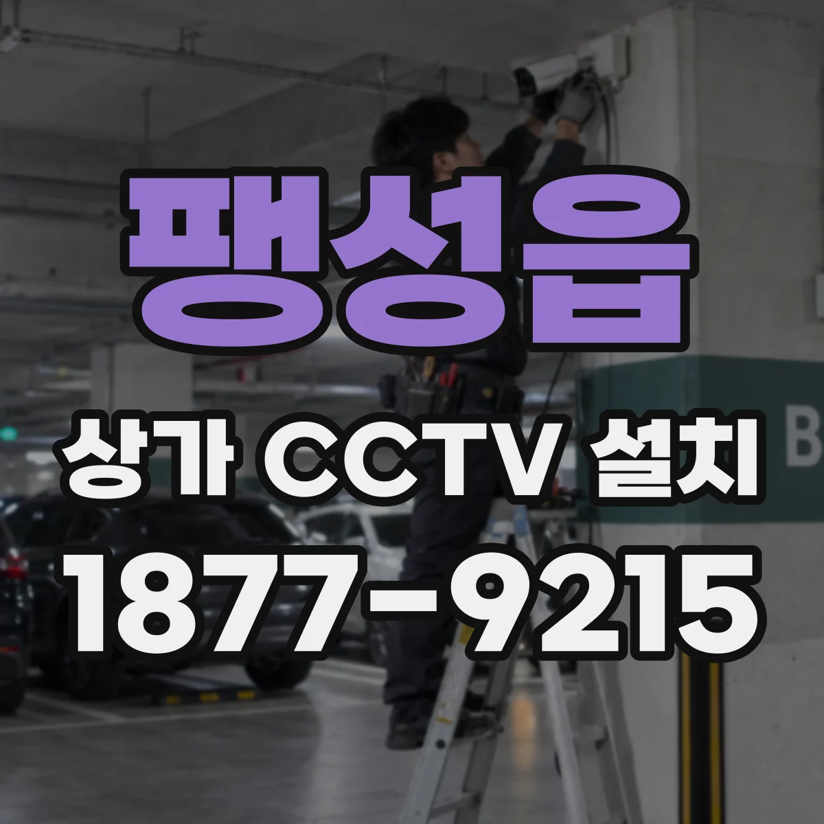 팽성읍 상가 CCTV 설치