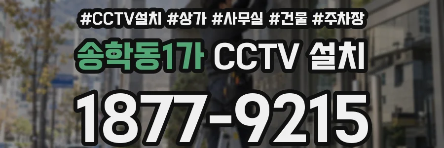송학동1가 CCTV 설치