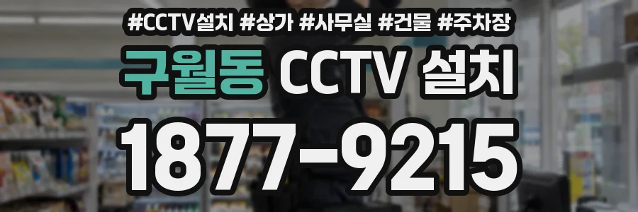 구월동 CCTV 설치