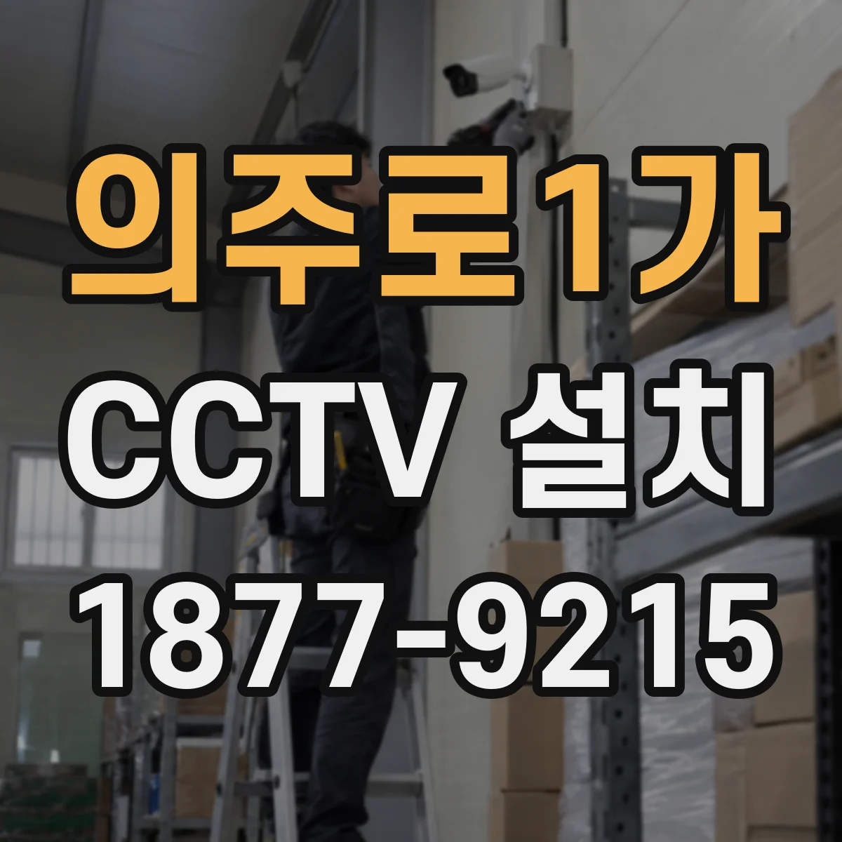 의주로1가 CCTV 설치