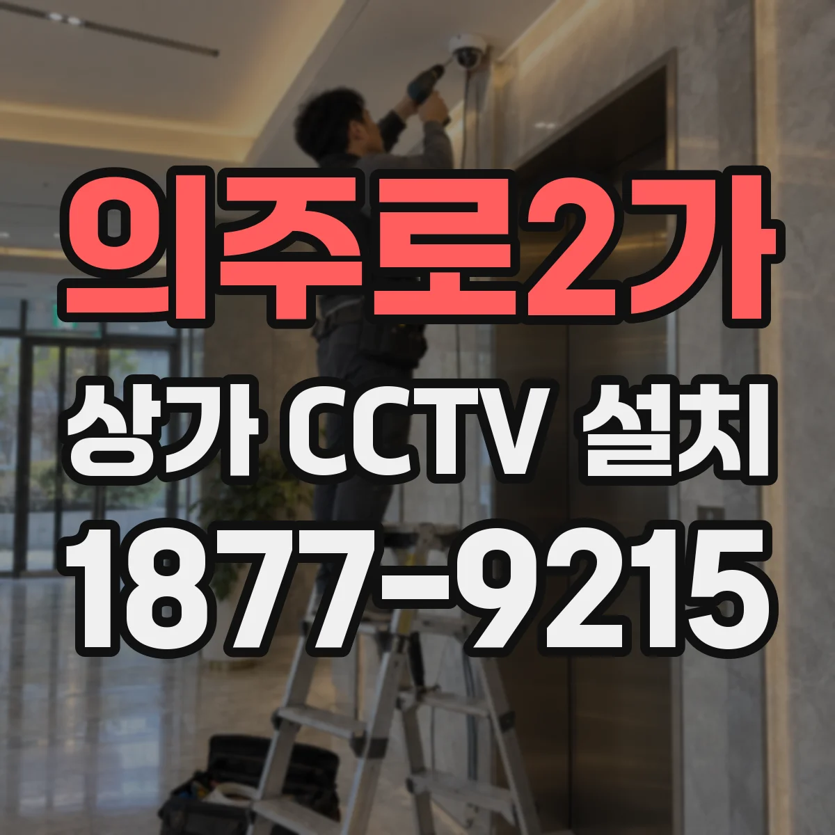 의주로2가 상가 CCTV 설치