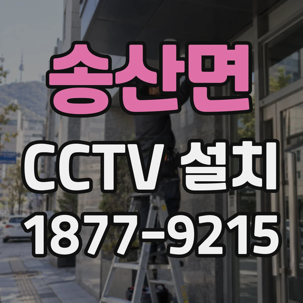 송산면 CCTV 설치