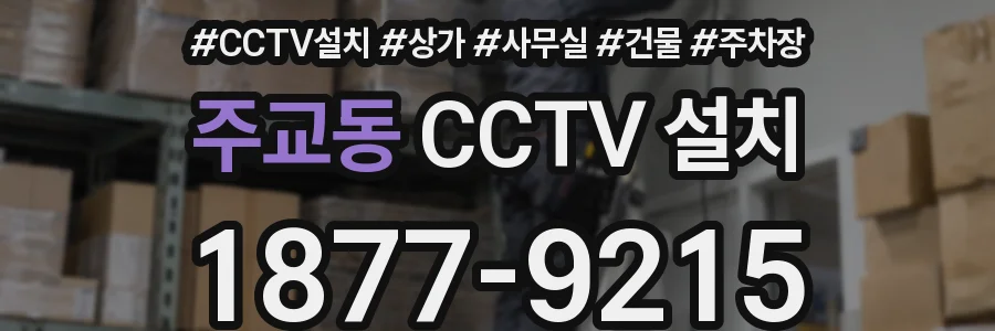 주교동 CCTV 설치