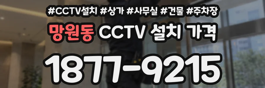 망원동 CCTV 설치 가격