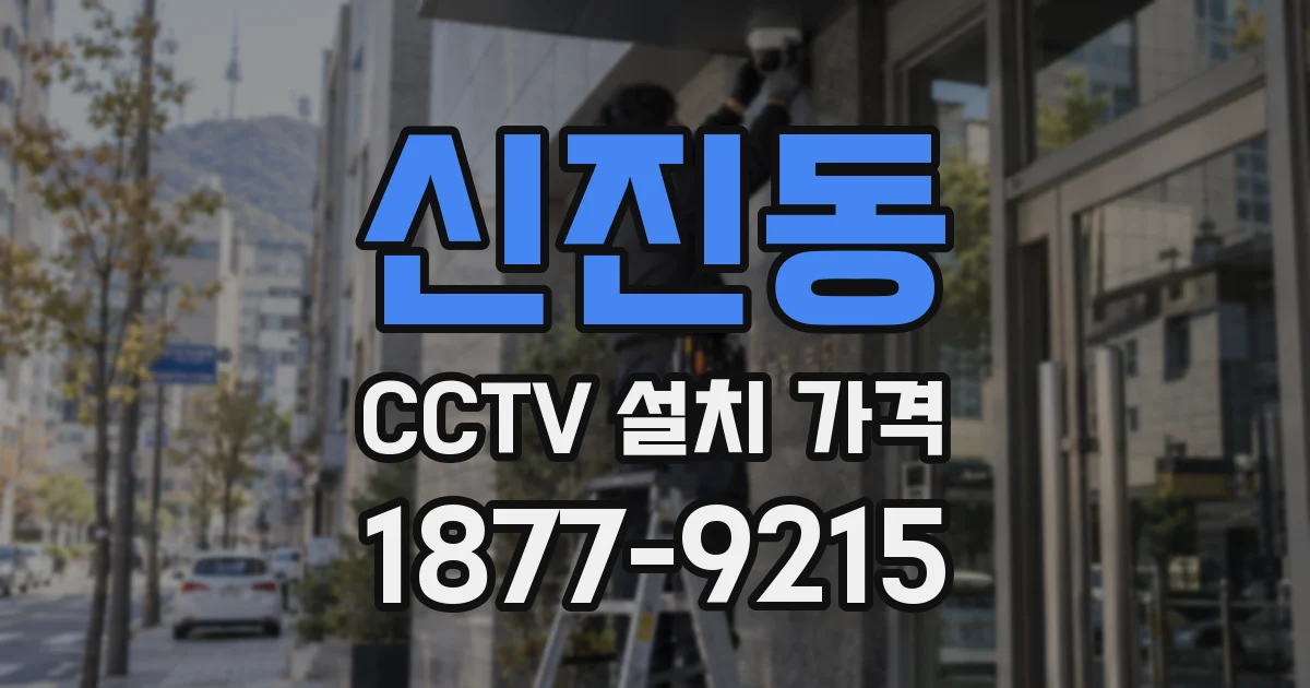 신진동 CCTV 설치 가격