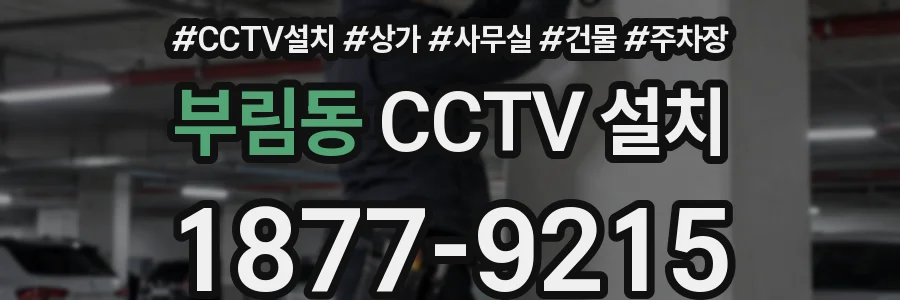 부림동 CCTV 설치