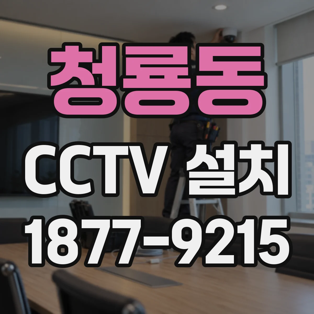 청룡동 CCTV 설치