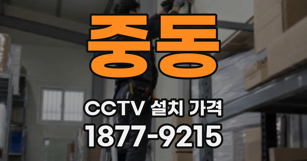중동 CCTV 설치 가격