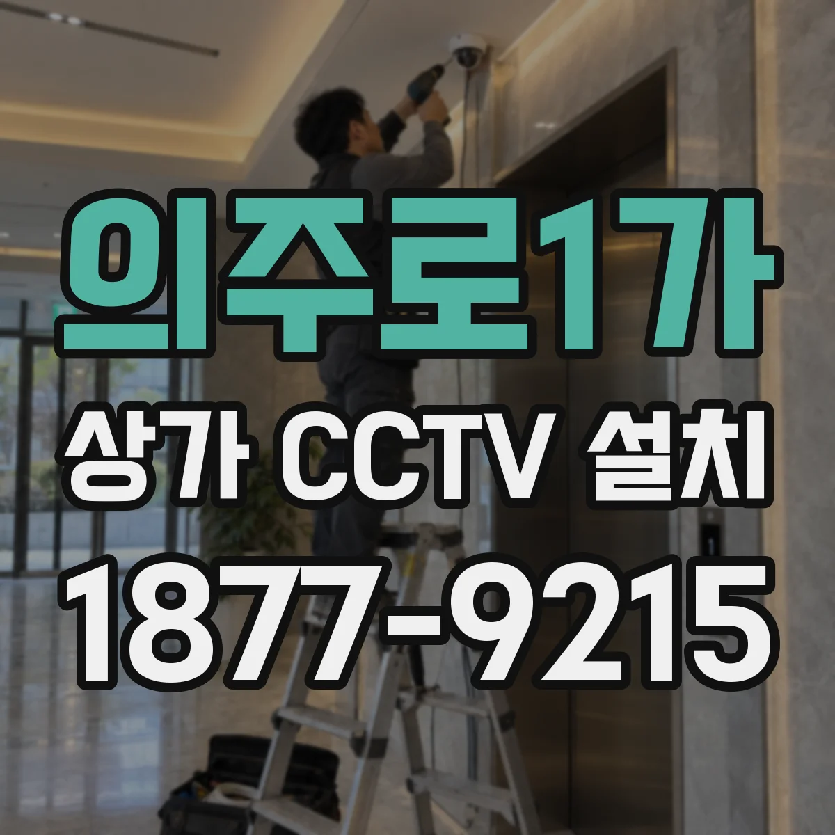 의주로1가 상가 CCTV 설치