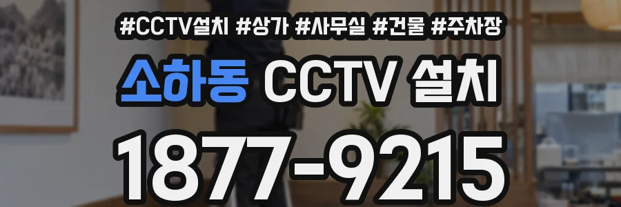 소하동 CCTV 설치